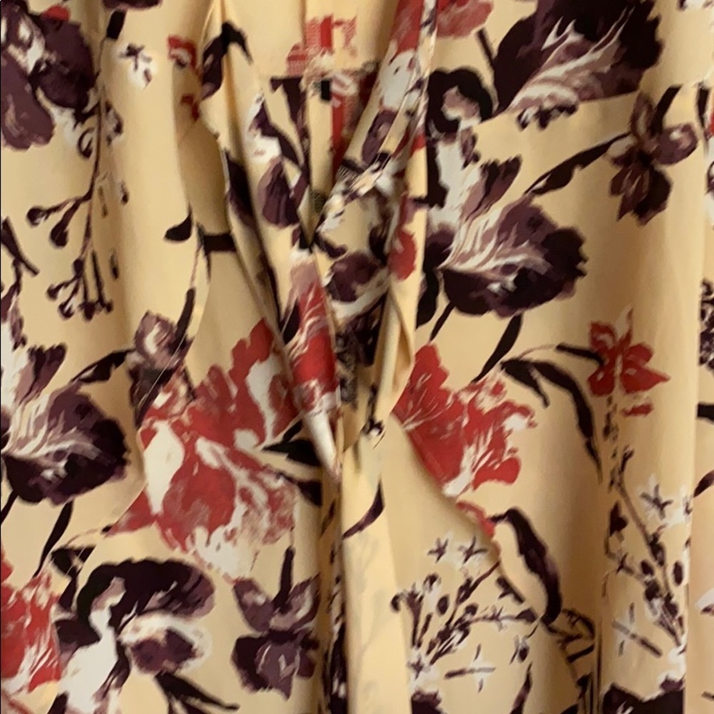 NWOT Leith short sleeve long floral kimono - Picture 5 of 7